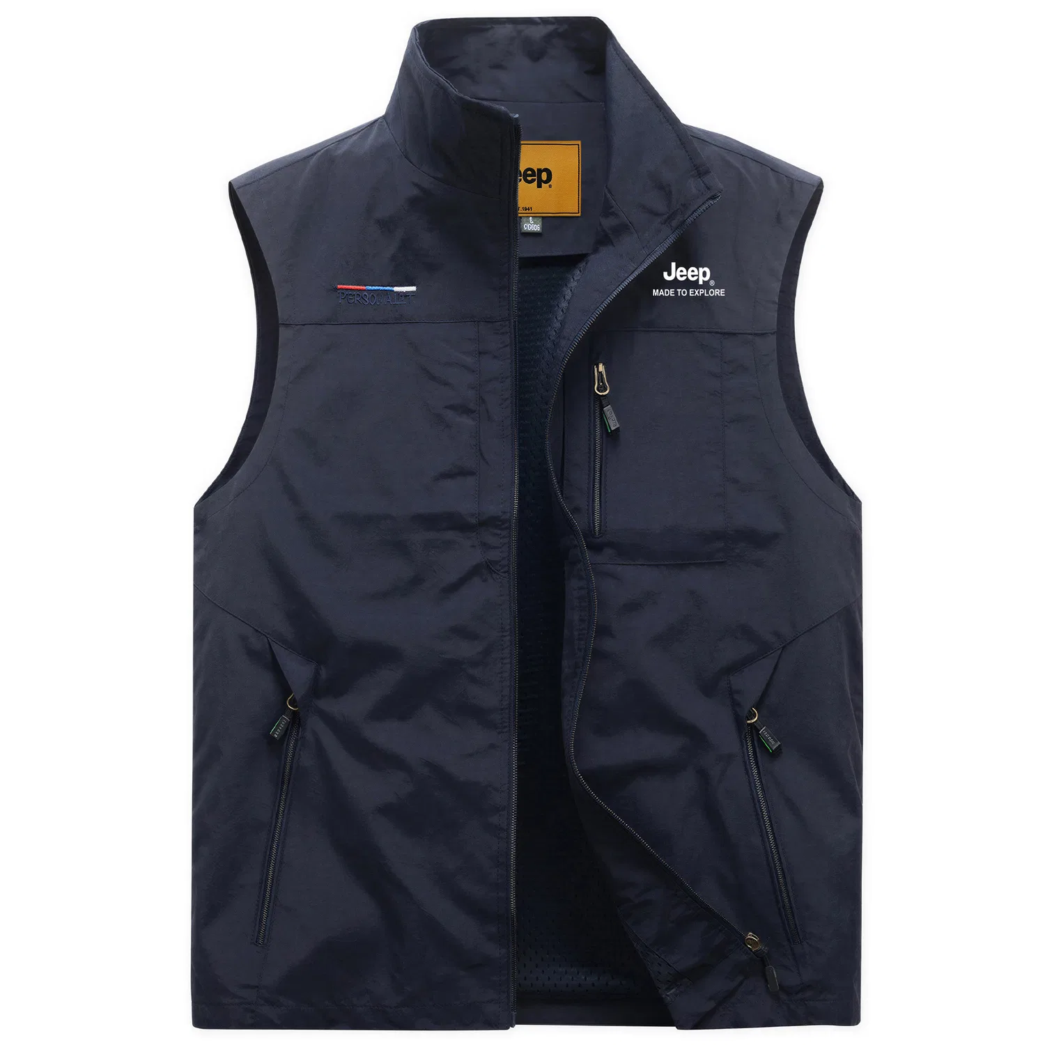 Детский жилет Jeep Stand Collar Moderate Other, Dark Blue