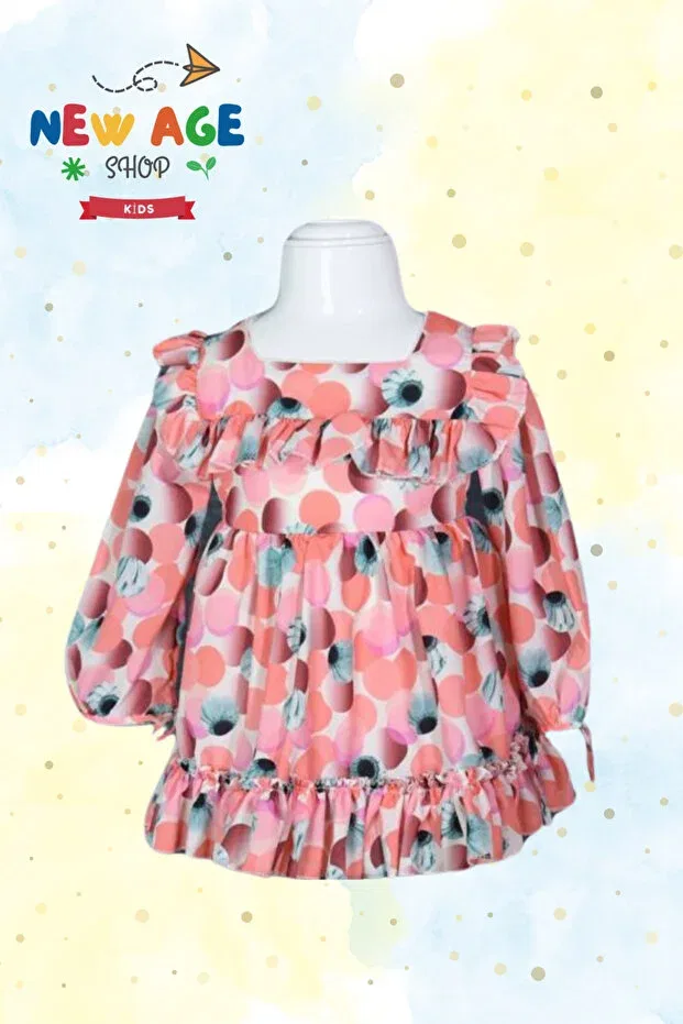 Детское платье для девочек шифоновое New Age Shop, Pink