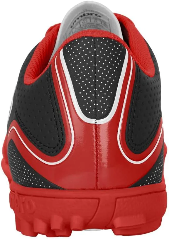 Мужские бутсы Umbro Classico 12 Tf, красный/белый/черный — фото 3