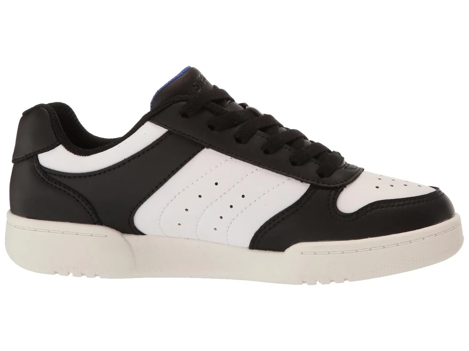 Детские кроссовки для мальчиков Quick Street Skechers, Black White — фото 4