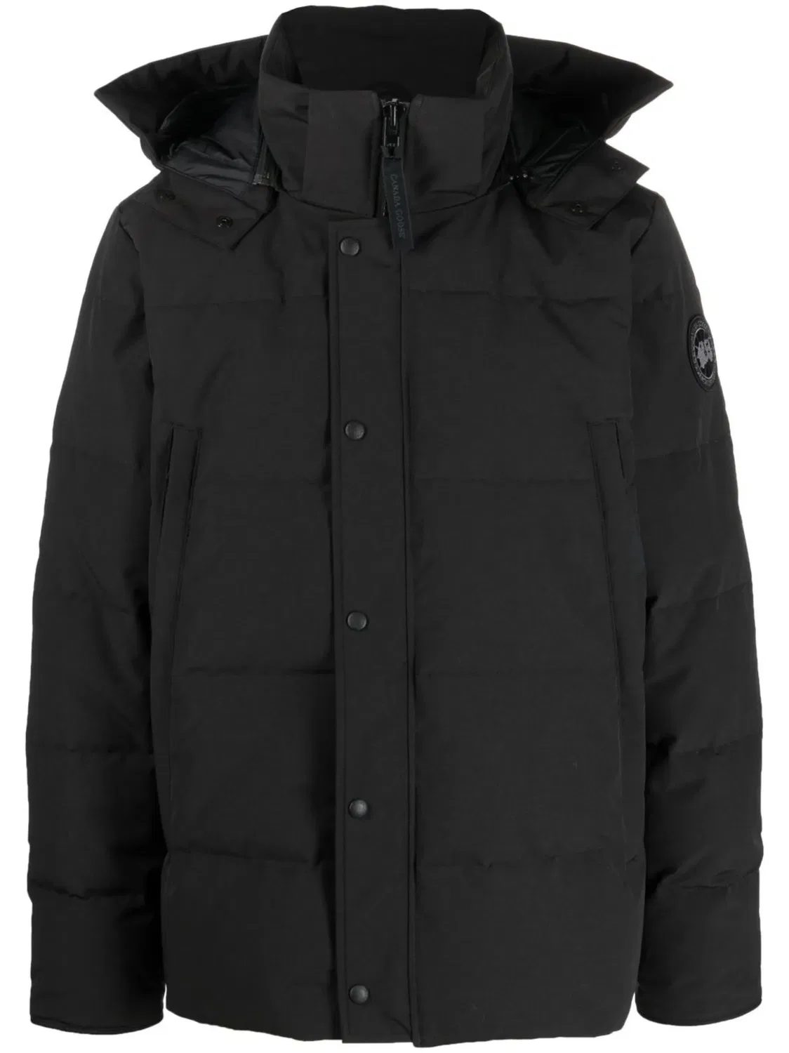 Парка Wyndham черная Canada Goose, черный