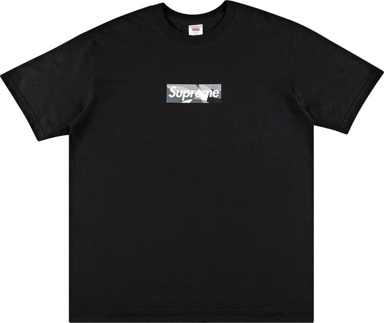 

Футболка Supreme x Emilio Pucci Box Logo Tee 'Black/Black', черный