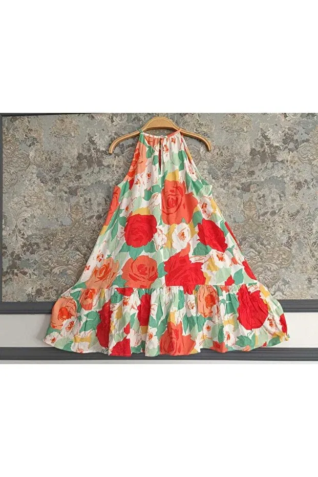 Детское платье для девочек хлопковое Oliveyoumom, Multicolored — фото 3