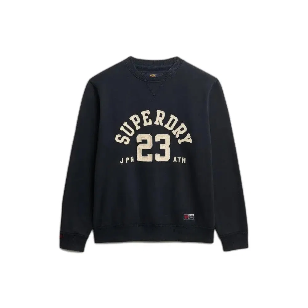 Мужской свитшот с капюшоном Vintage Athletic Superdry, Navyblau