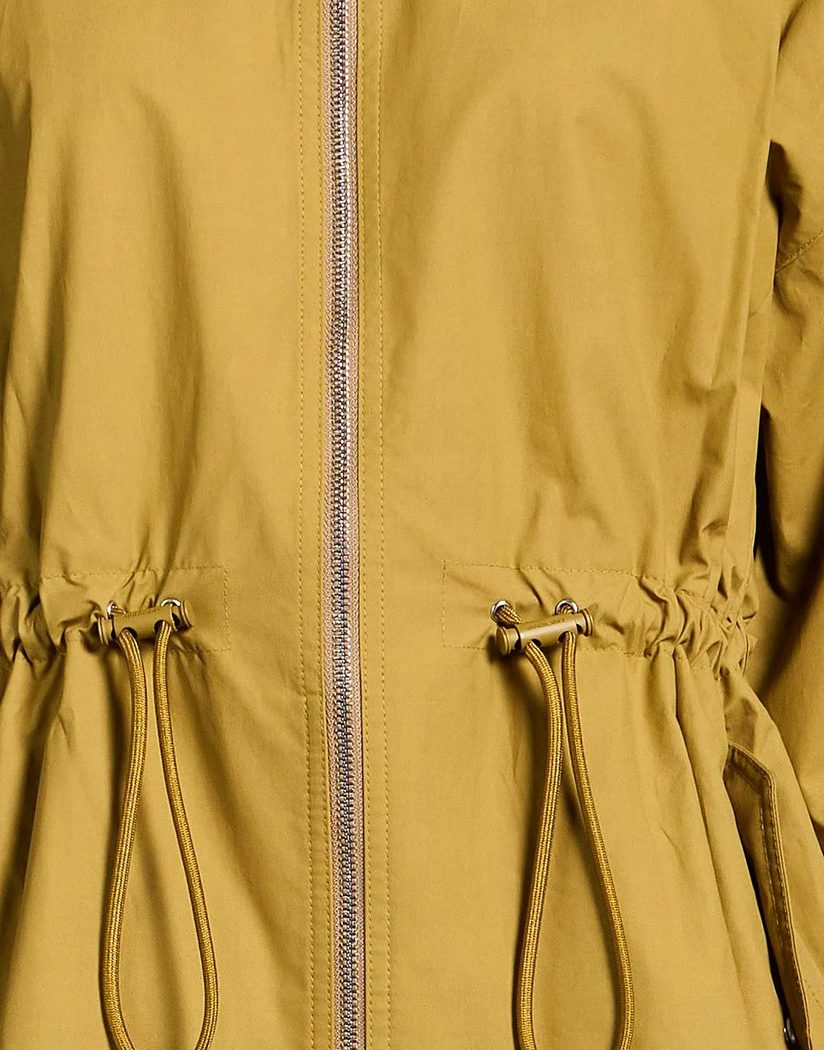 Женское повседневное пальто из поплина с капюшоном Burberry, темно-зеленый — фото 4