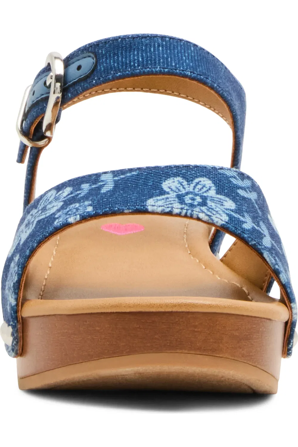 Сандалии детские платформа Mayson Steve Madden, Denim — фото 3