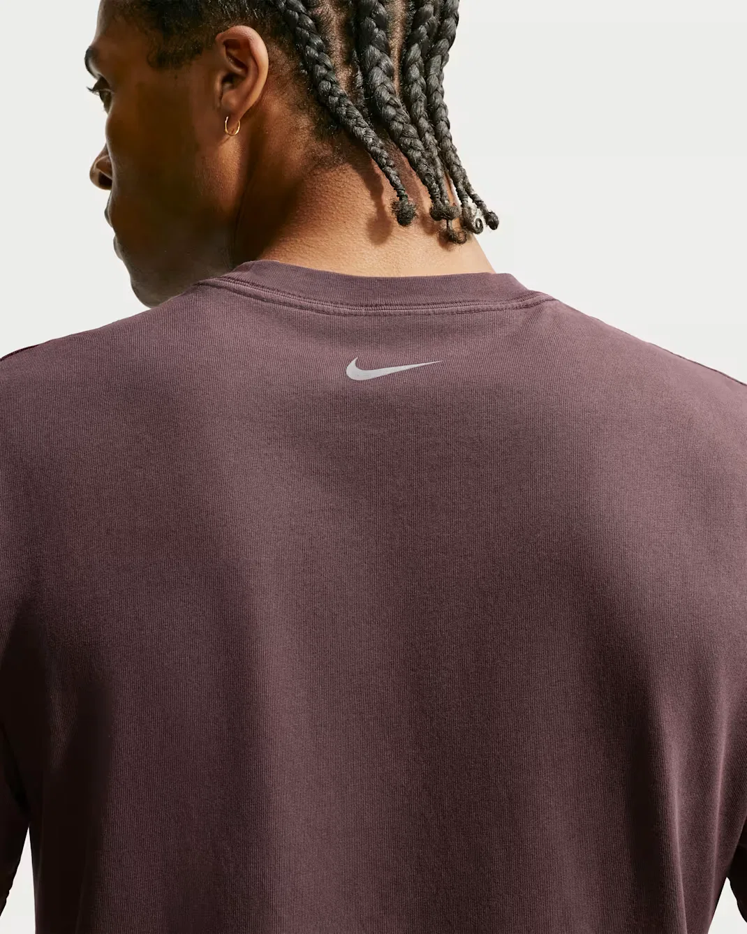 Мужская баскетбольная футболка Ja Nike, Burgundy Crush — фото 2