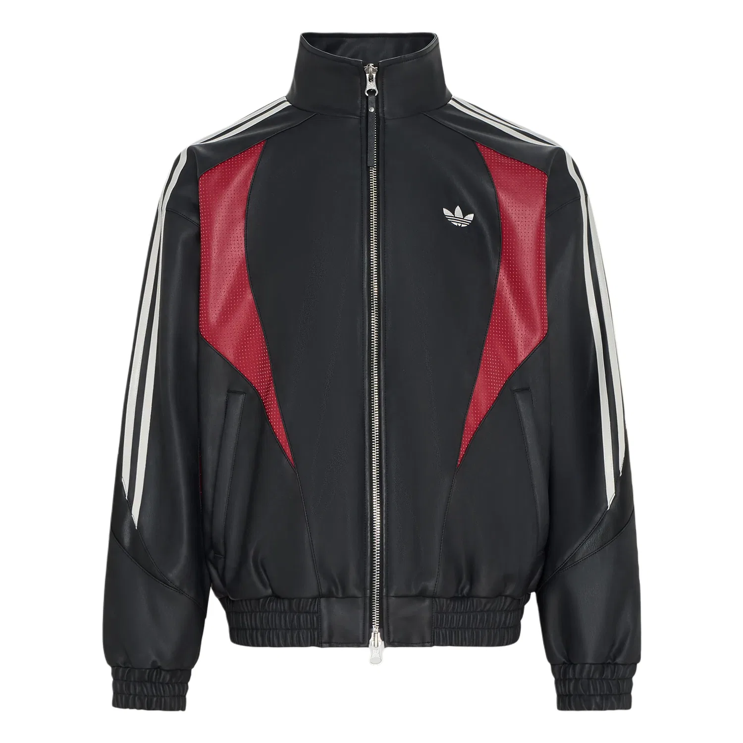 Мужская куртка с воротником-стойкой Black Adidas Originals, Черный