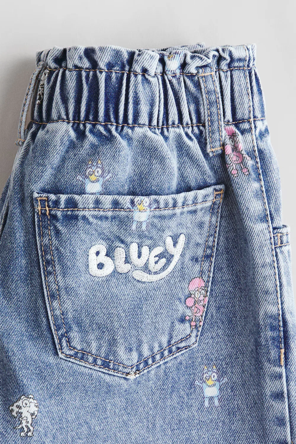 Свободные джинсы зауженного кроя H&M, Denimblau/Bluey — фото 3