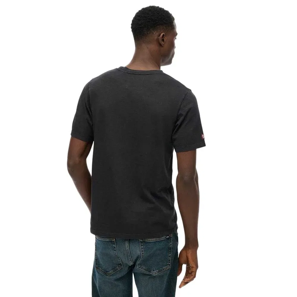 Футболка с коротким рукавом Relaxed Fit Superdry, черный — фото 2