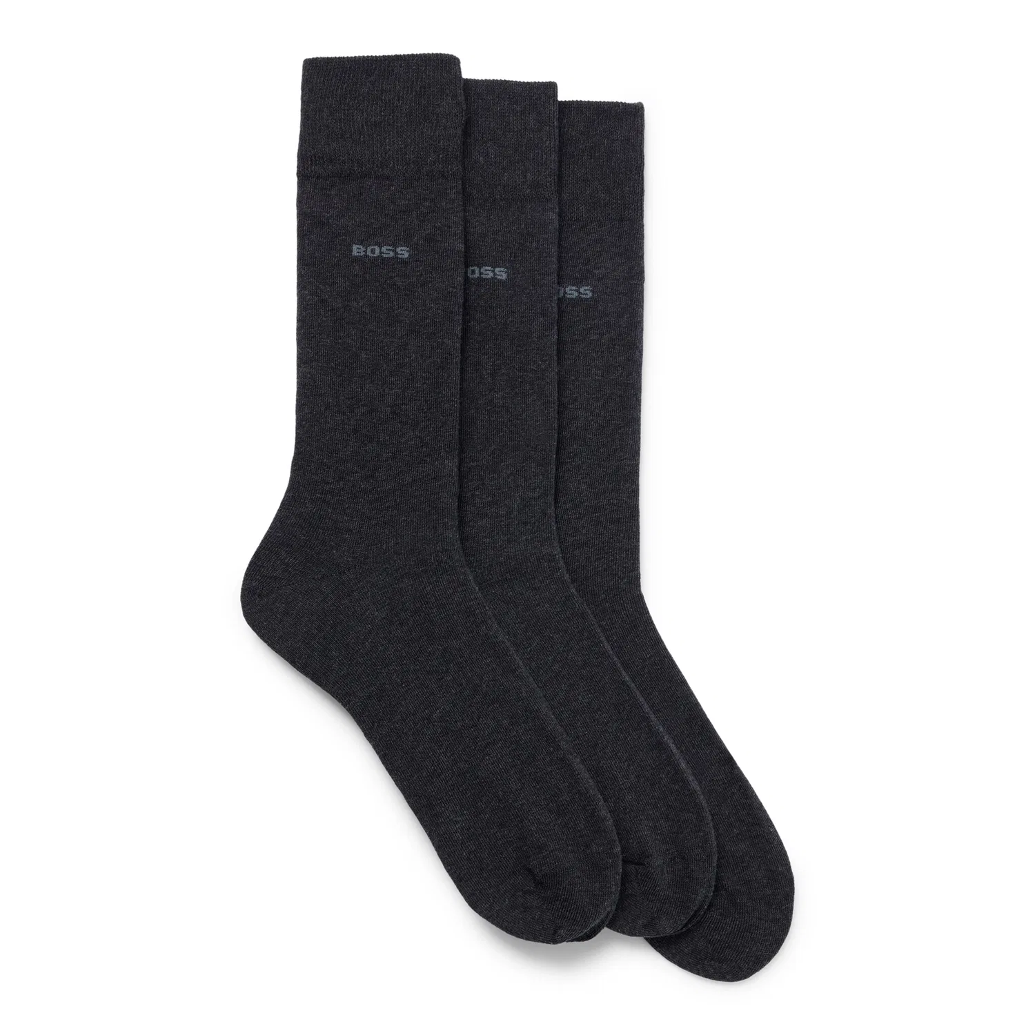Мужские носки в упаковке из 3 пар BOSS, Dark Grey
