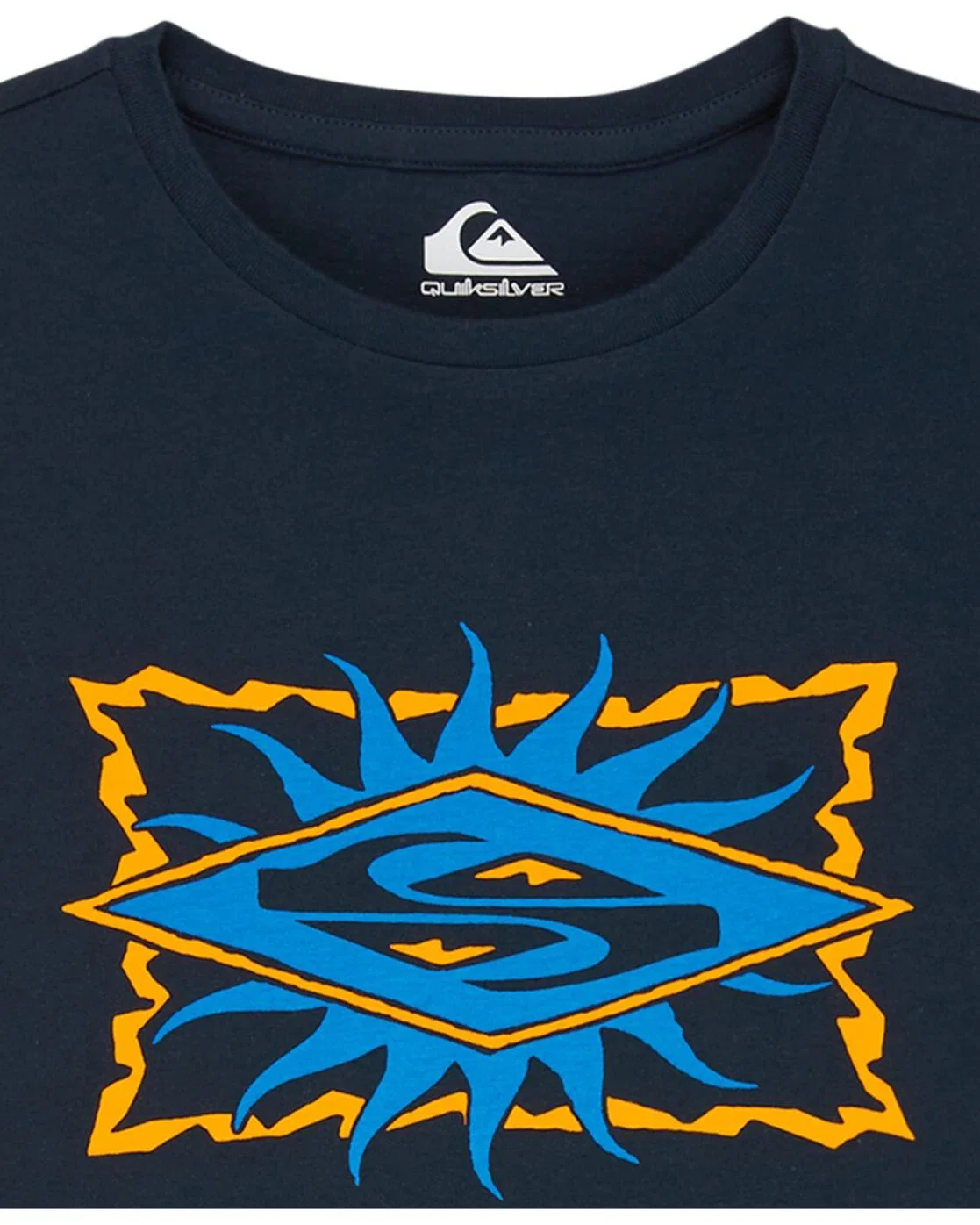 Детская футболка с принтом Starfish Stamp Quiksilver, Kosmosblau — фото 3