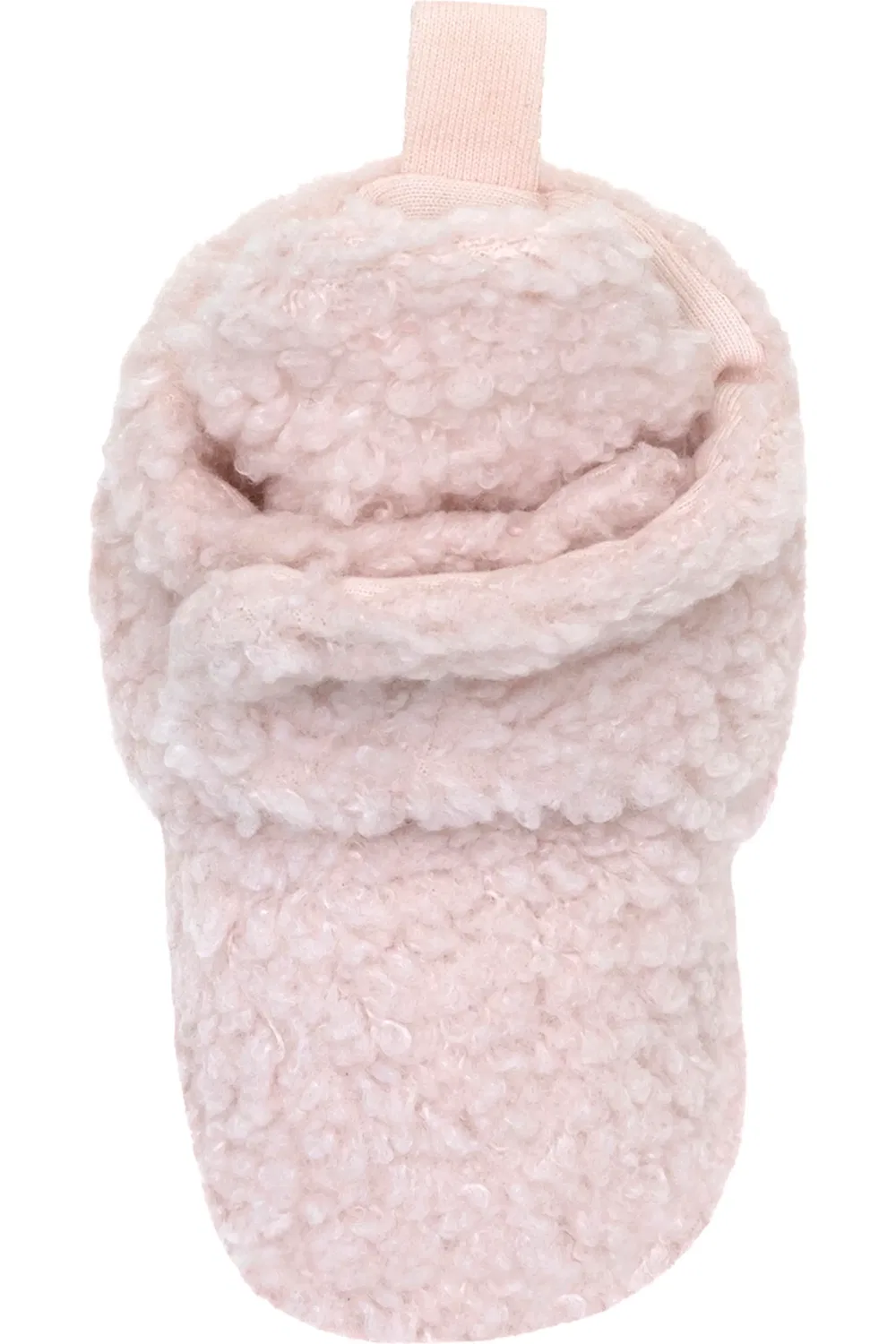 Детские тапочки из искусственного меха Faux Shearling Bootie Robeez, Pastel Pink — фото 4