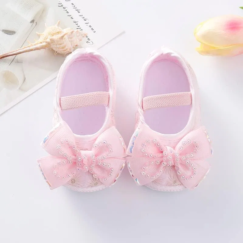 Детские кроссовки для девочек со светящейся подошвой, Pink — фото 3