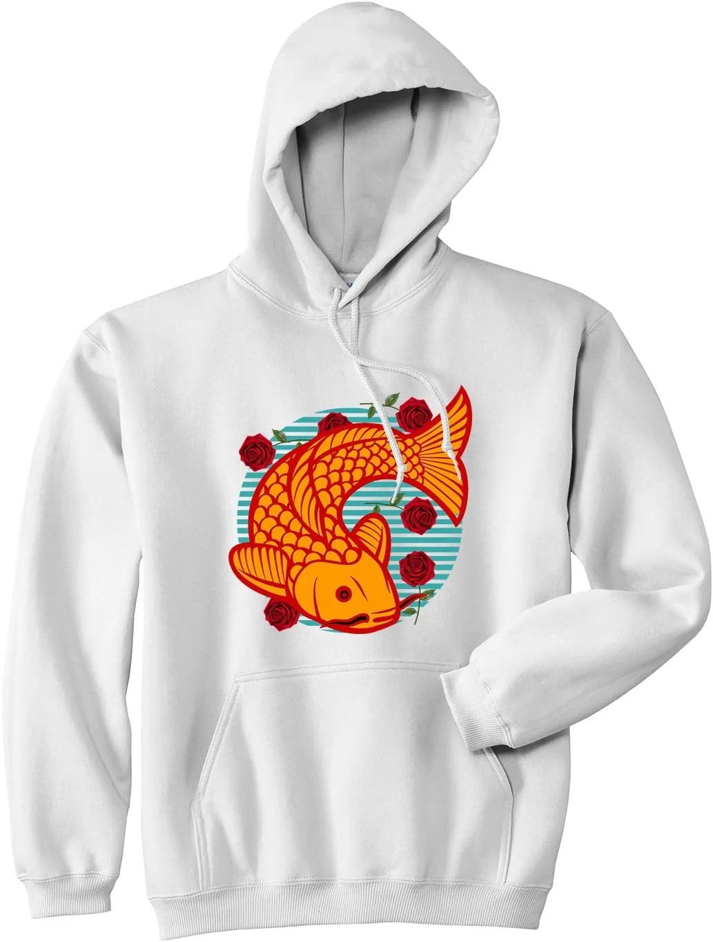 

Толстовка Kings Of NY с принтом японской рыбы кои