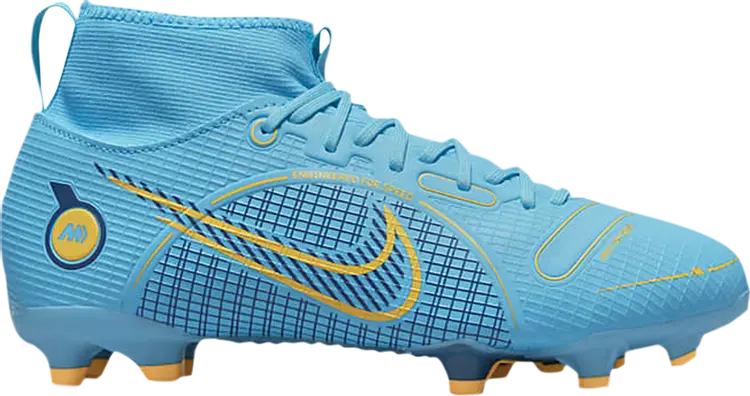 

Бутсы Nike Mercurial Superfly 8 Academy MG GS 'Chlorine Blue', синий