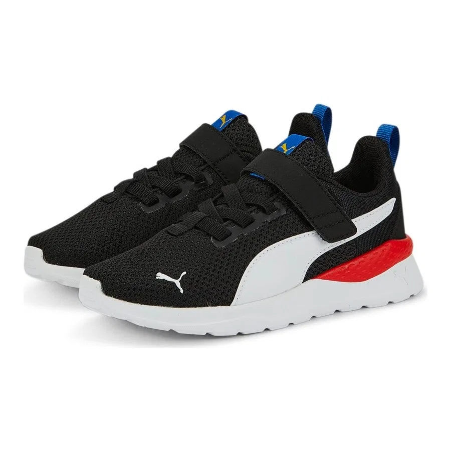Детские кроссовки с дышащим верхом Anzarun Lite AC PS Puma, Черный — фото 2