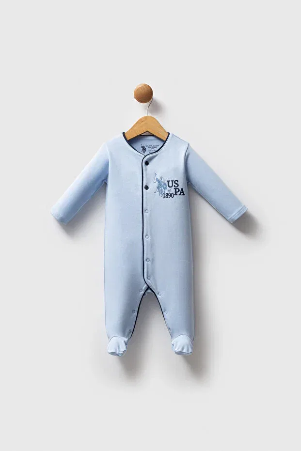Детский комбинезон для мальчиков хлопковый U.S. Polo Assn., Blue