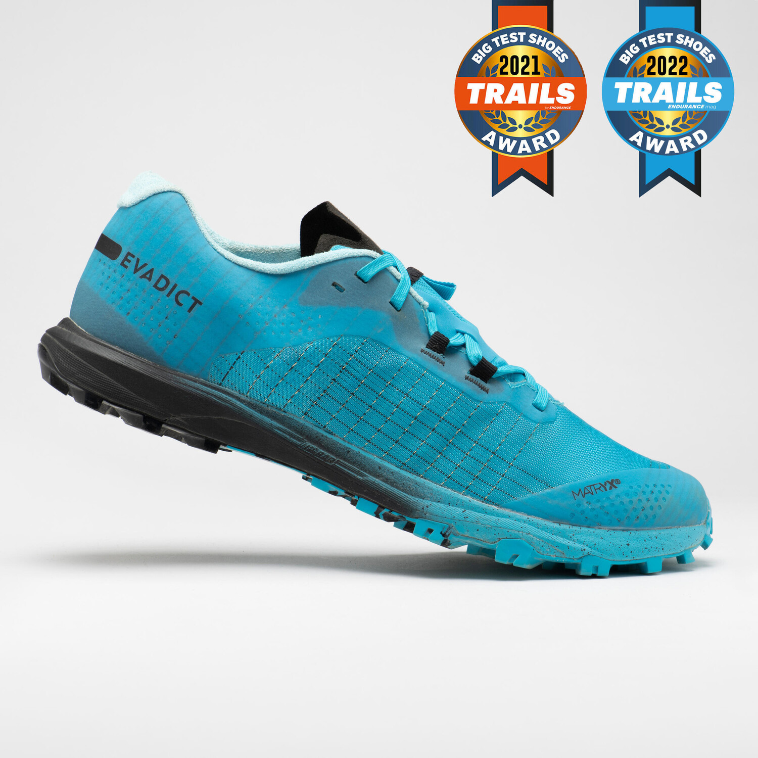 

Мужские кроссовки Trail Race Light сине-черные EVADICT, бирюзово-синий