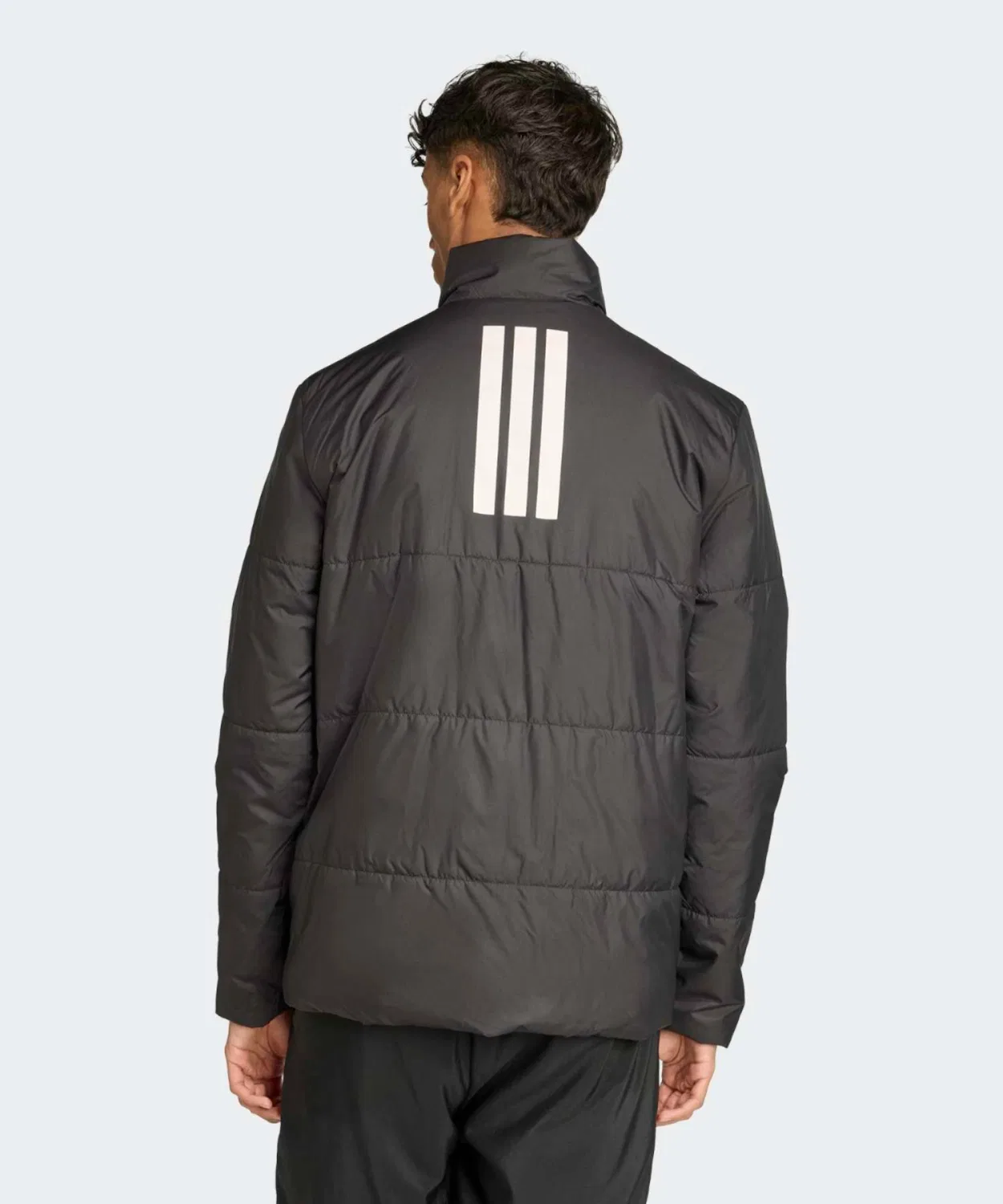 Мужская куртка с утеплителем ClimaWarm Three Stripes Insulation Jacket Adidas, Black — фото 2