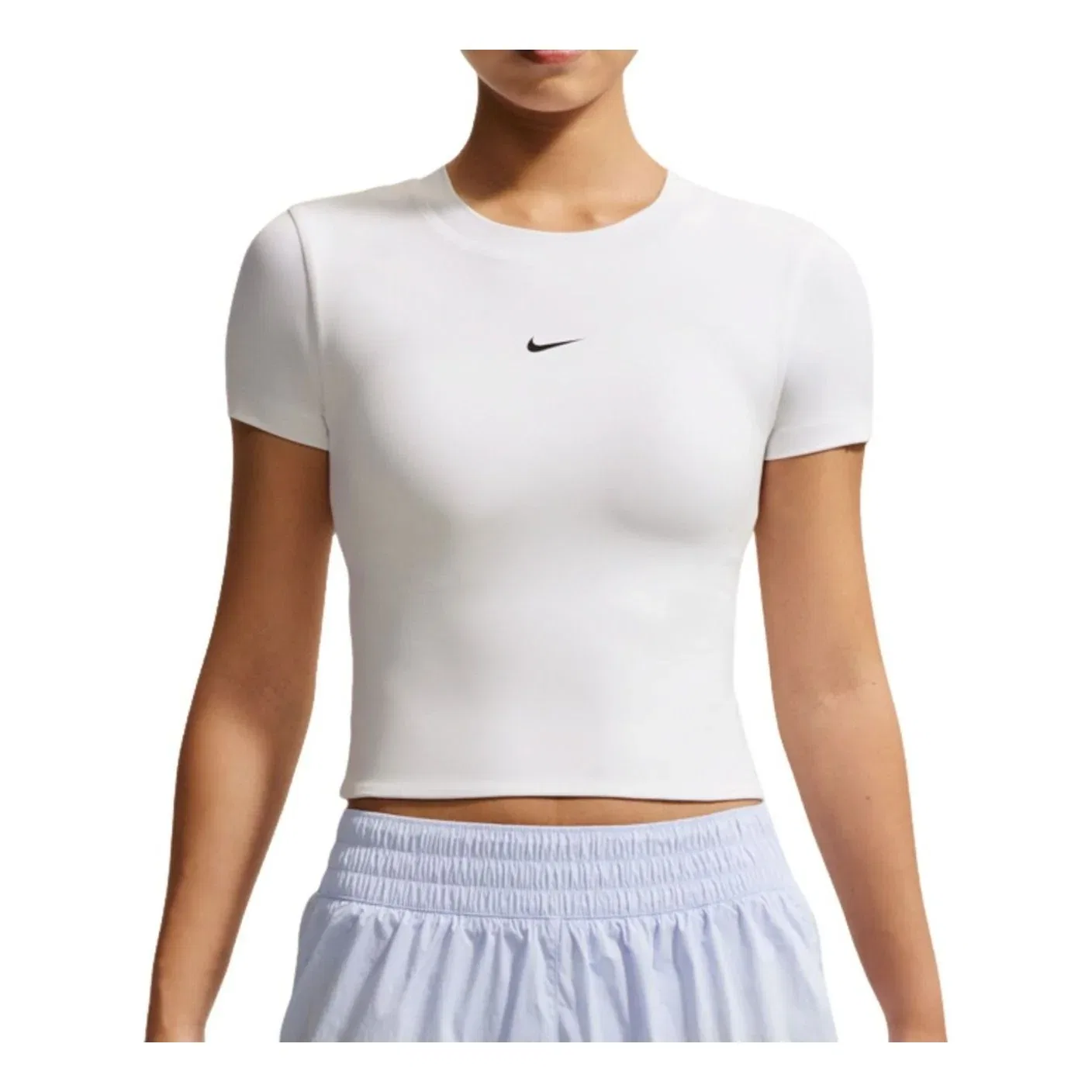 Женский топ для тренировок Dri-FIT Lightly Supported Padded Sports Bra Top 'White' Nike, белый