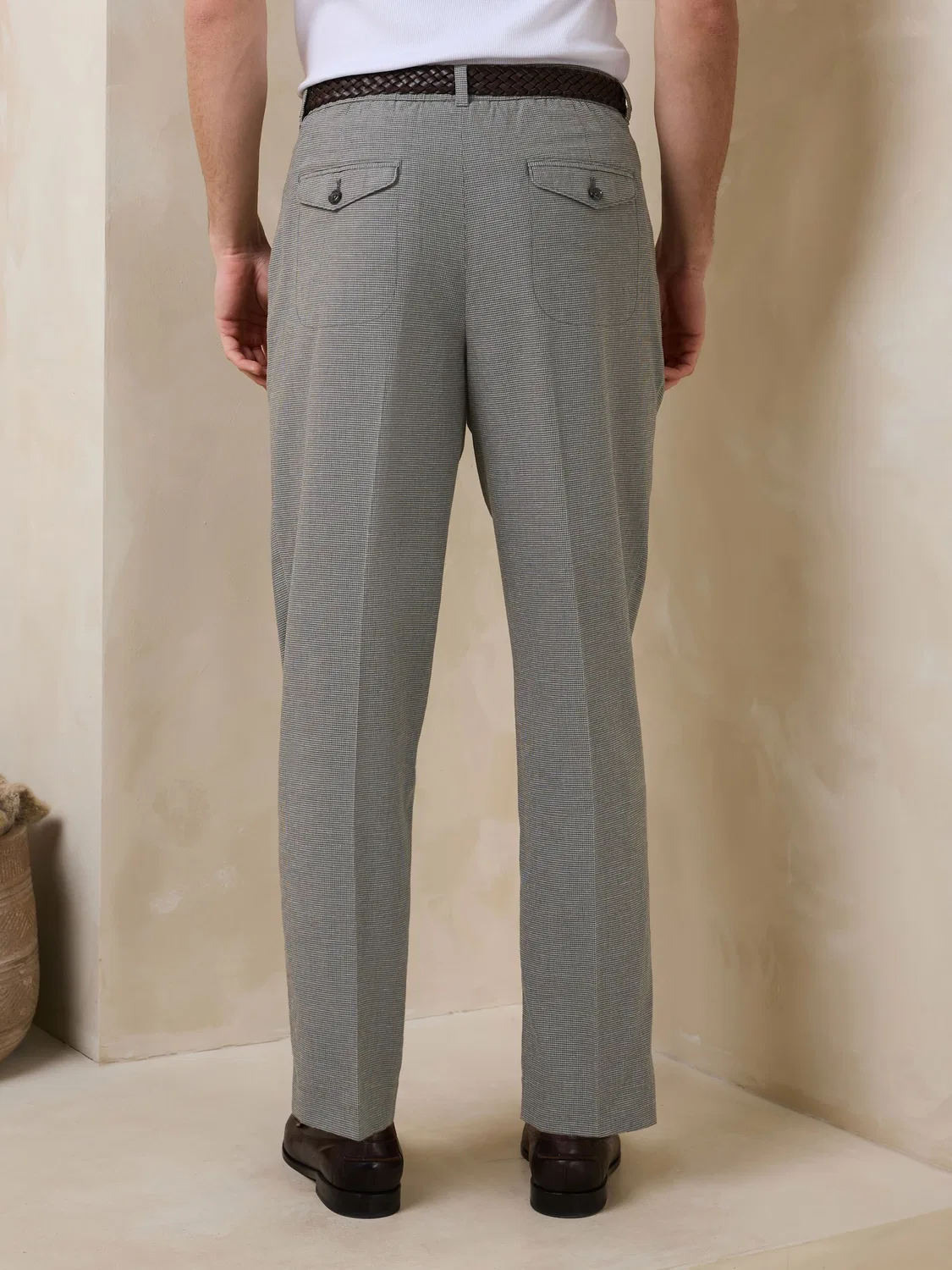 Брюки классические Regular Fit Next, зеленый — фото 3
