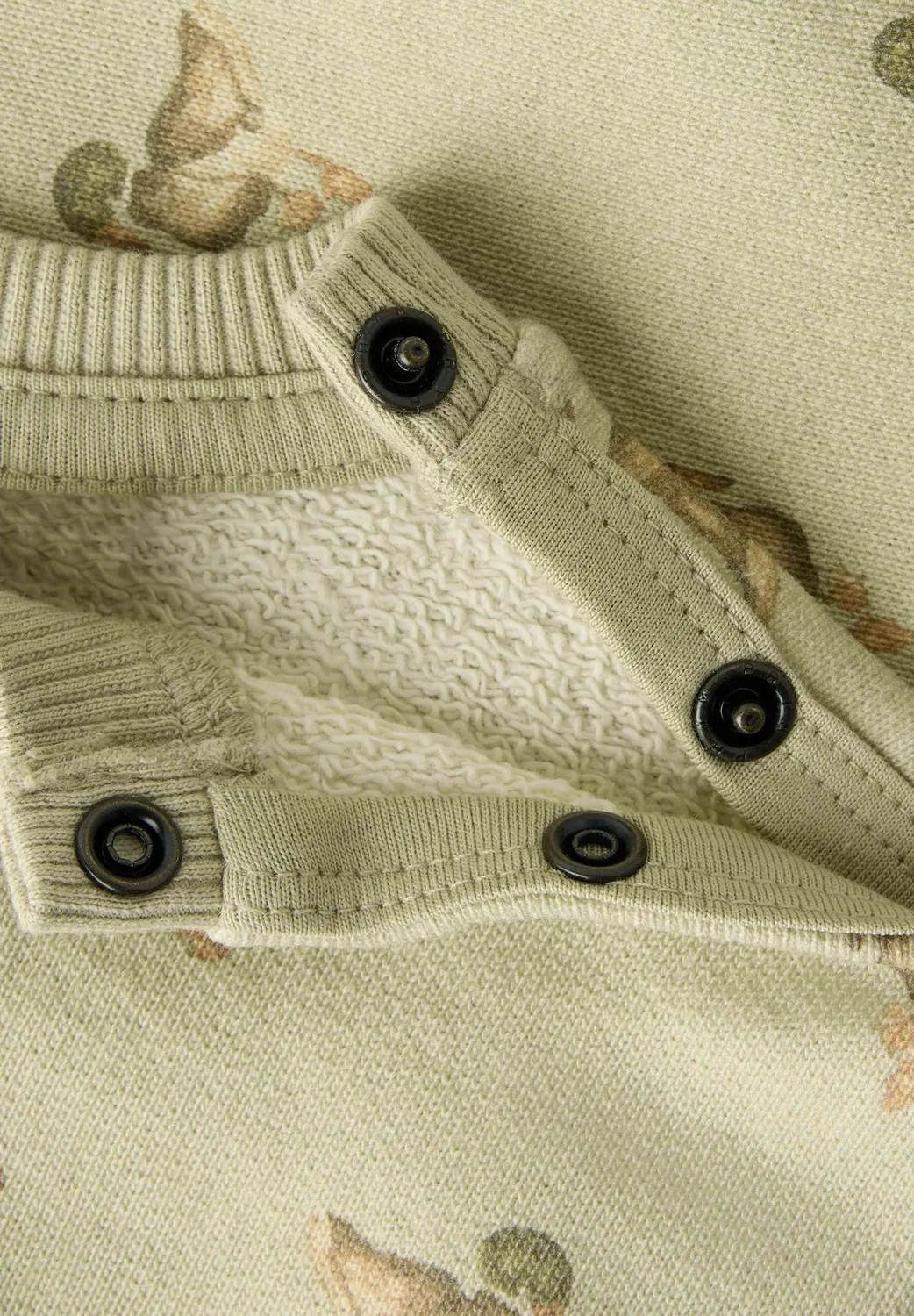 Толстовка свободного кроя - толстовка Lil' Atelier, Moss Gray — фото 3