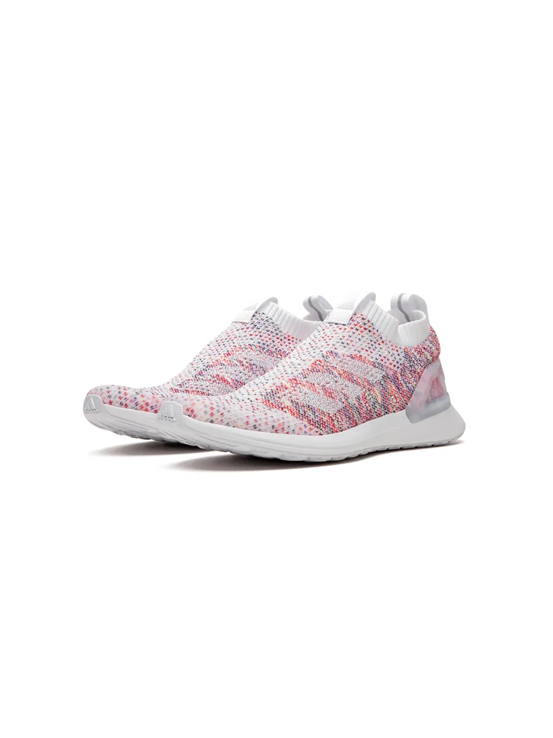 Кроссовки без шнурков RapidaRun Knit Adidas, белый — фото 2