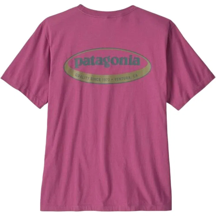 Мужская футболка с принтом Patagonia '95 Oval-Logo, FDMG