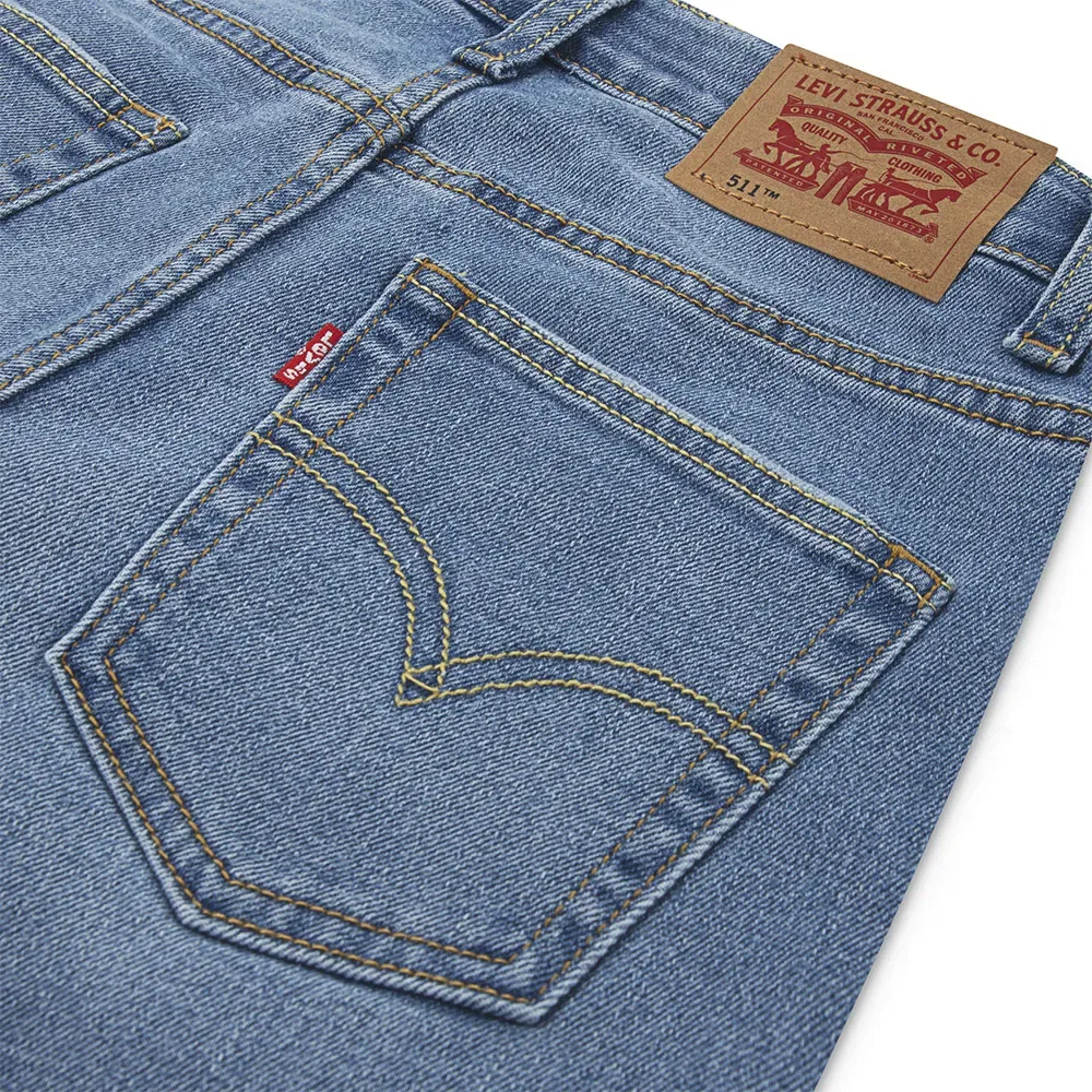 Брюки 511 Slim Levi's, синий — фото 3