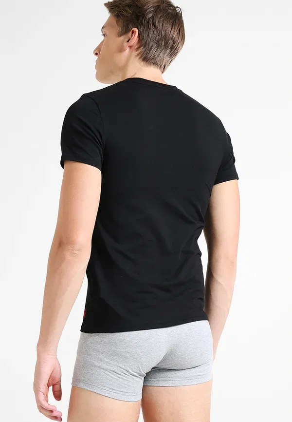 Комплект из 2 футболок Slim Polo Ralph Lauren, черный — фото 3