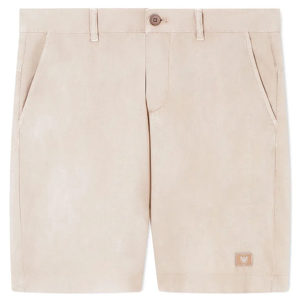 Плавки swimming shorts Emporio Armani, бежевый — фото 3