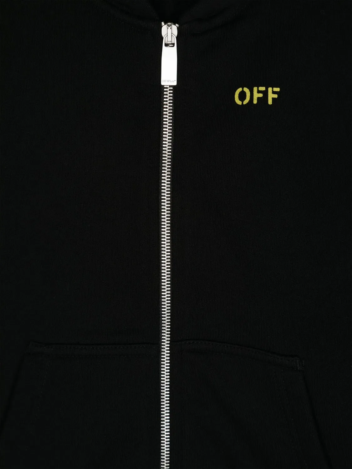 OFF-WHITE Худи Arrow Stitch черный — фото 2