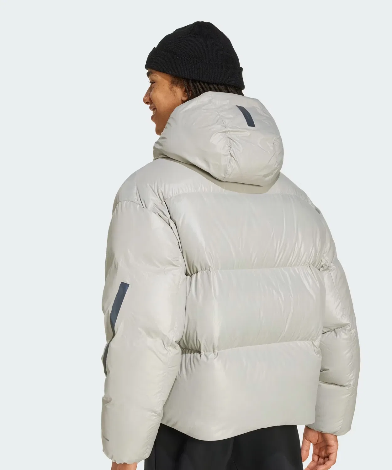 Мужская куртка-пуховик с капюшоном Climawarm ADIDAS Z.N.E., Grey — фото 2