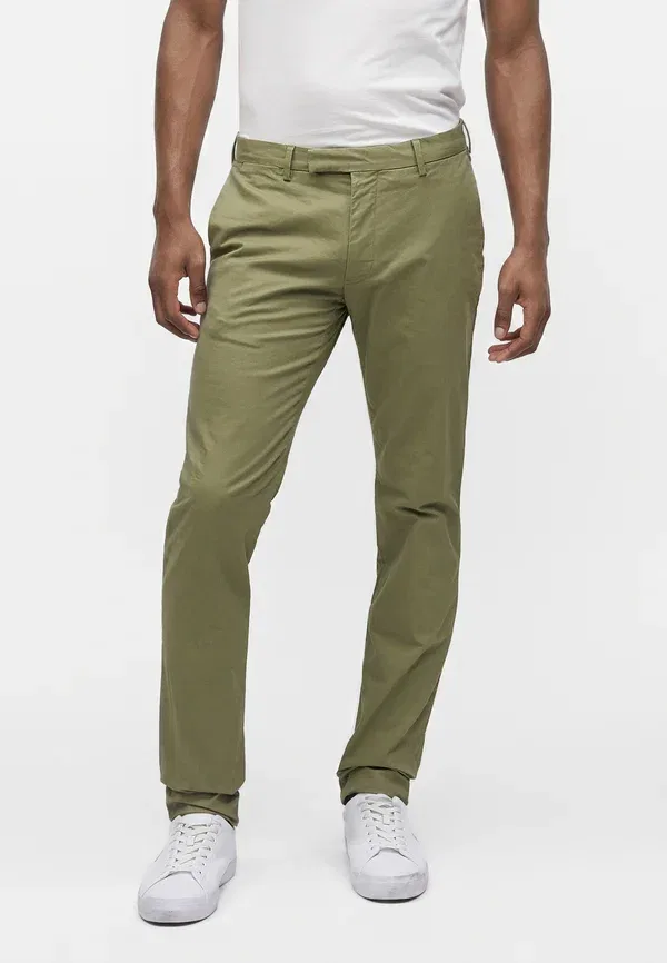 Брюки из хлопка с эластаном Polo Ralph Lauren, Navy, зеленый