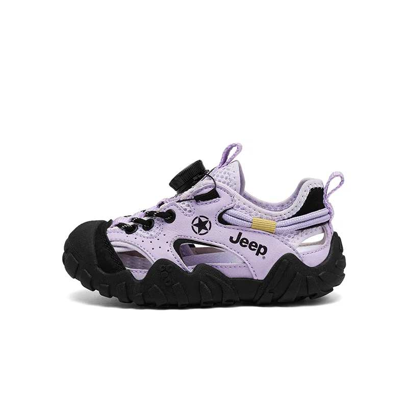 Детские кроссовки с перфорацией Jeep Running Collection, фиолетовые