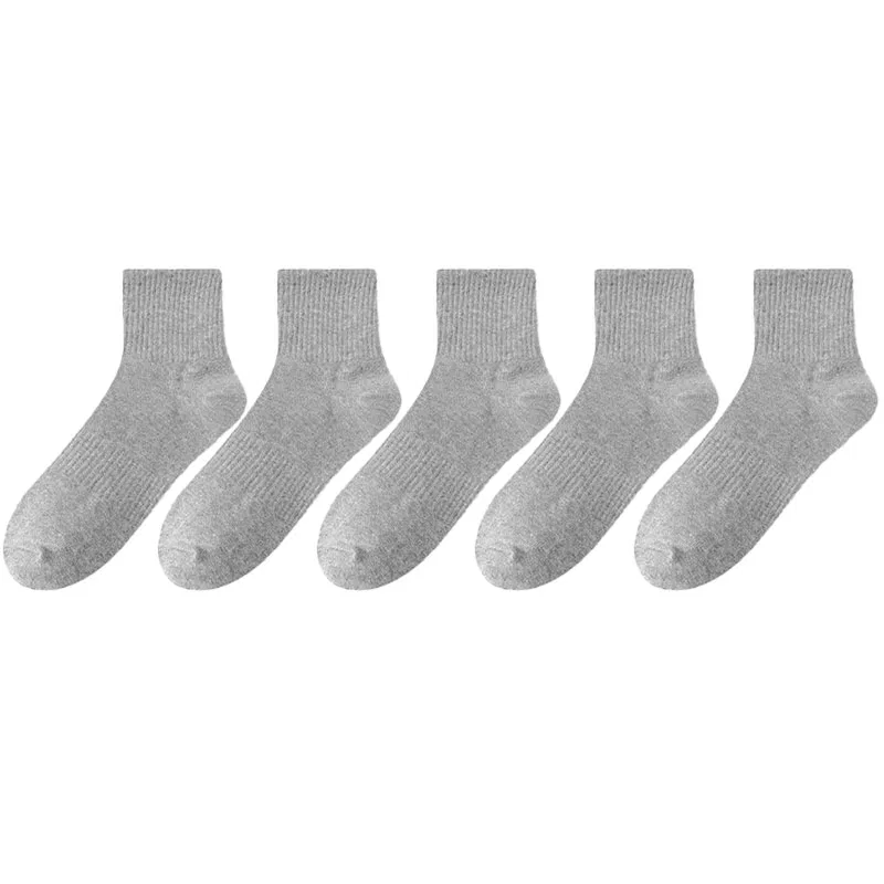 Детские носки до середины икры, набор из 5 пар, Mid Calf Socks, MIIOW