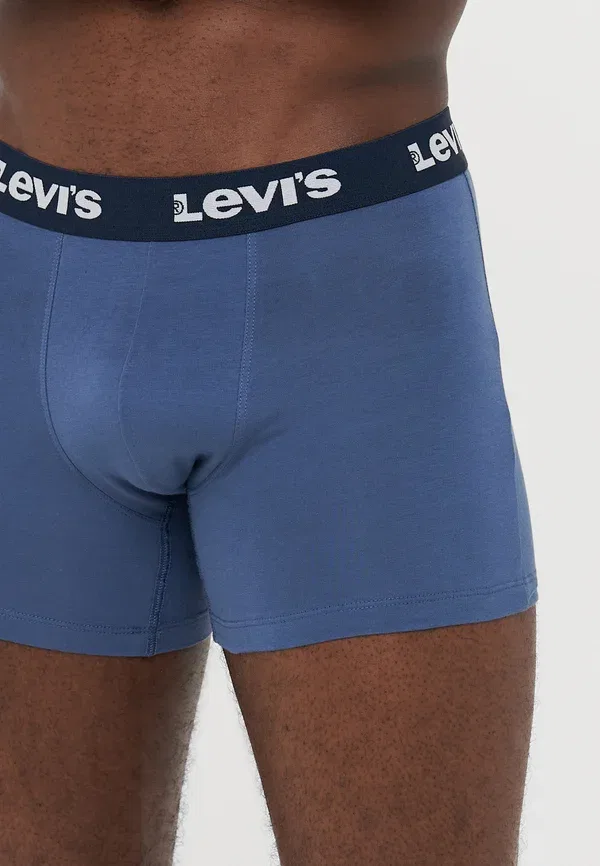Мужские трусы-боксеры с шестью лямками Levi'S, темно-синий — фото 4