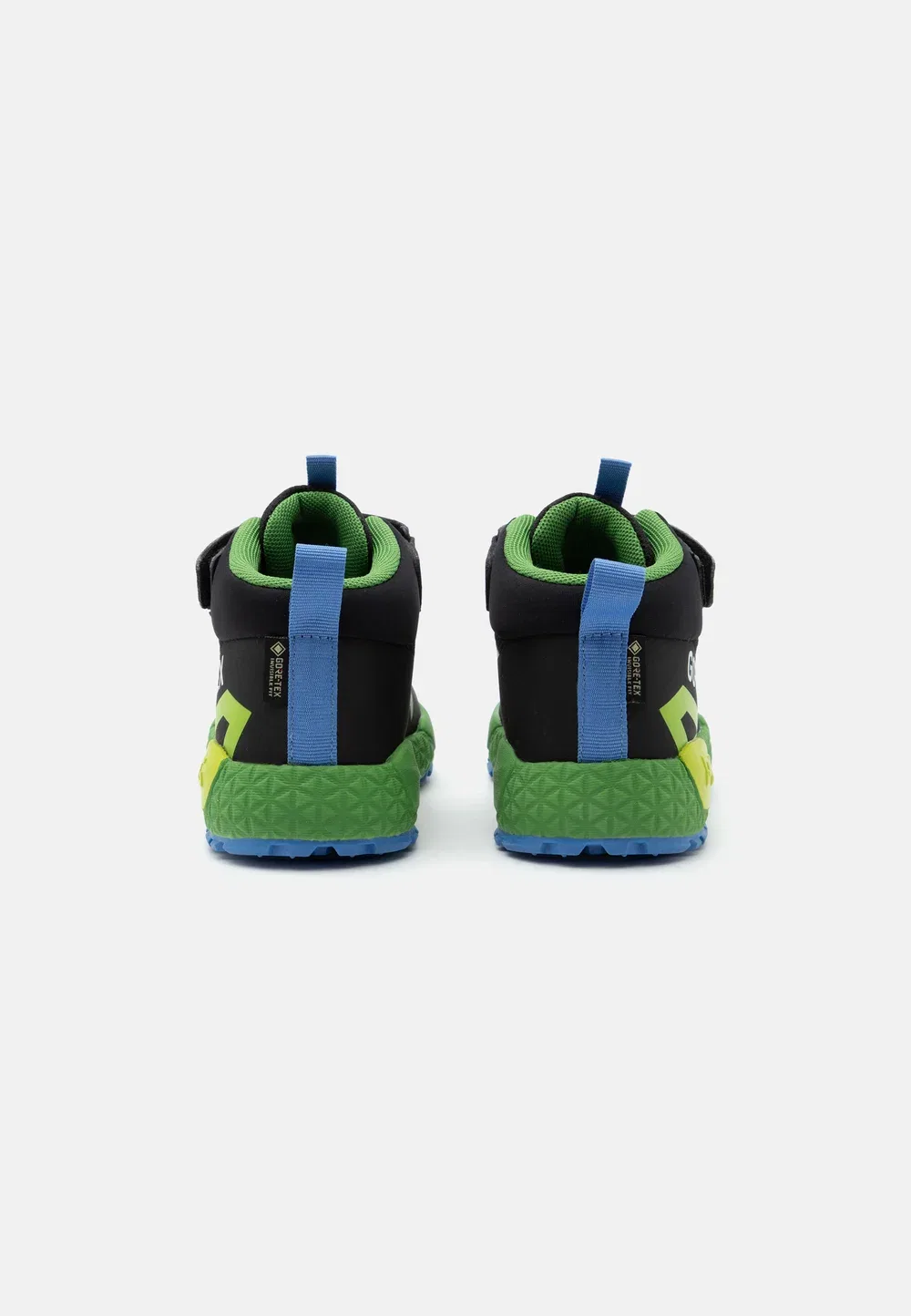 Goretex b&g storm унисекс - высокие кроссовки Primigi, Black/Green — фото 3