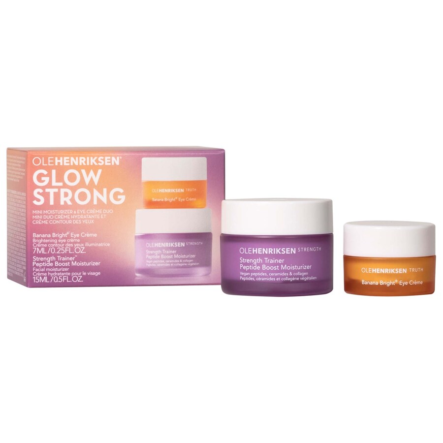 

Увлажняющий мини-крем для лица Glow Strong + Крем для глаз (двойной набор) OLEHENRIKSEN