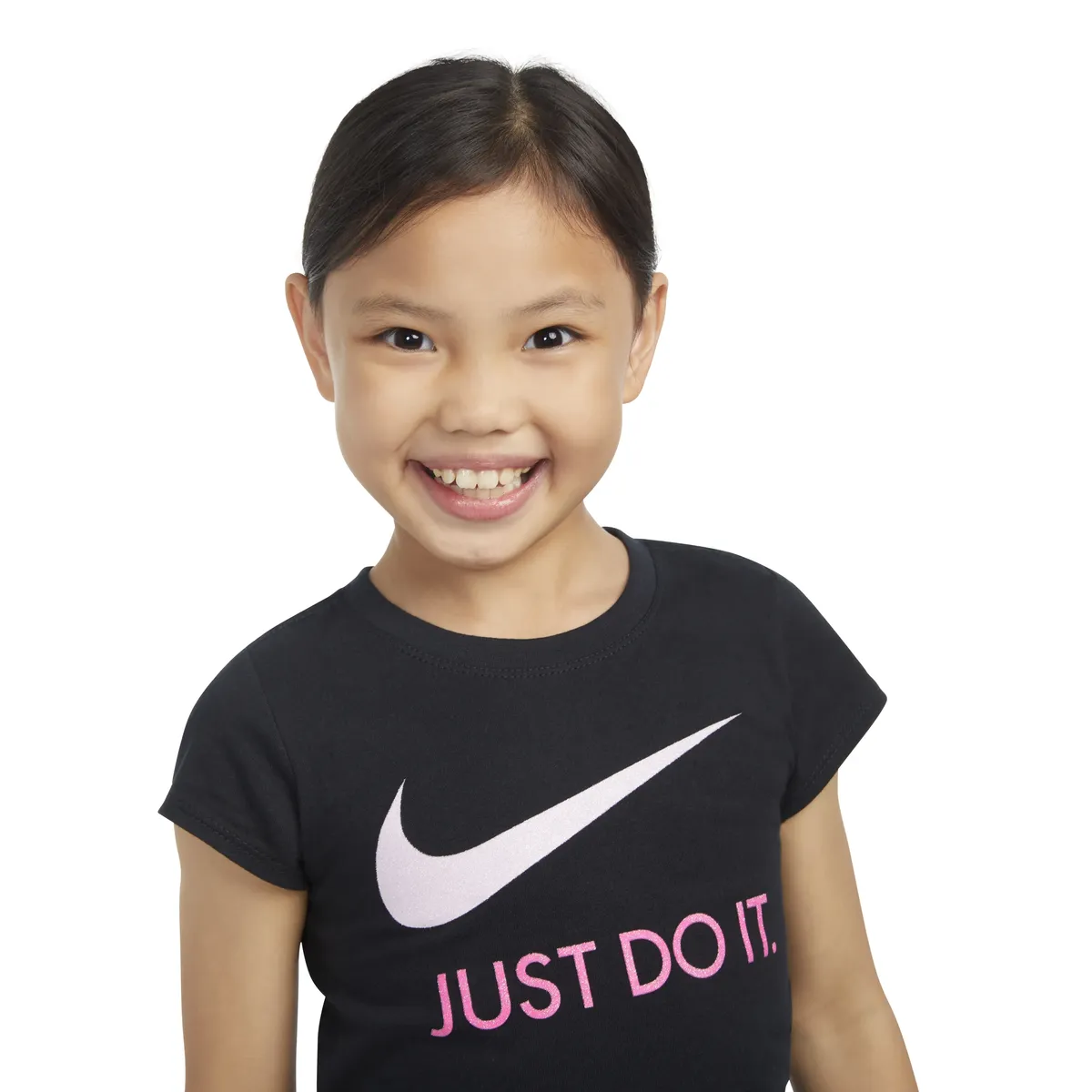 Футболка Nike Sportswear "NKG SWOOSH JDI S/S TEE", розовый — фото 2