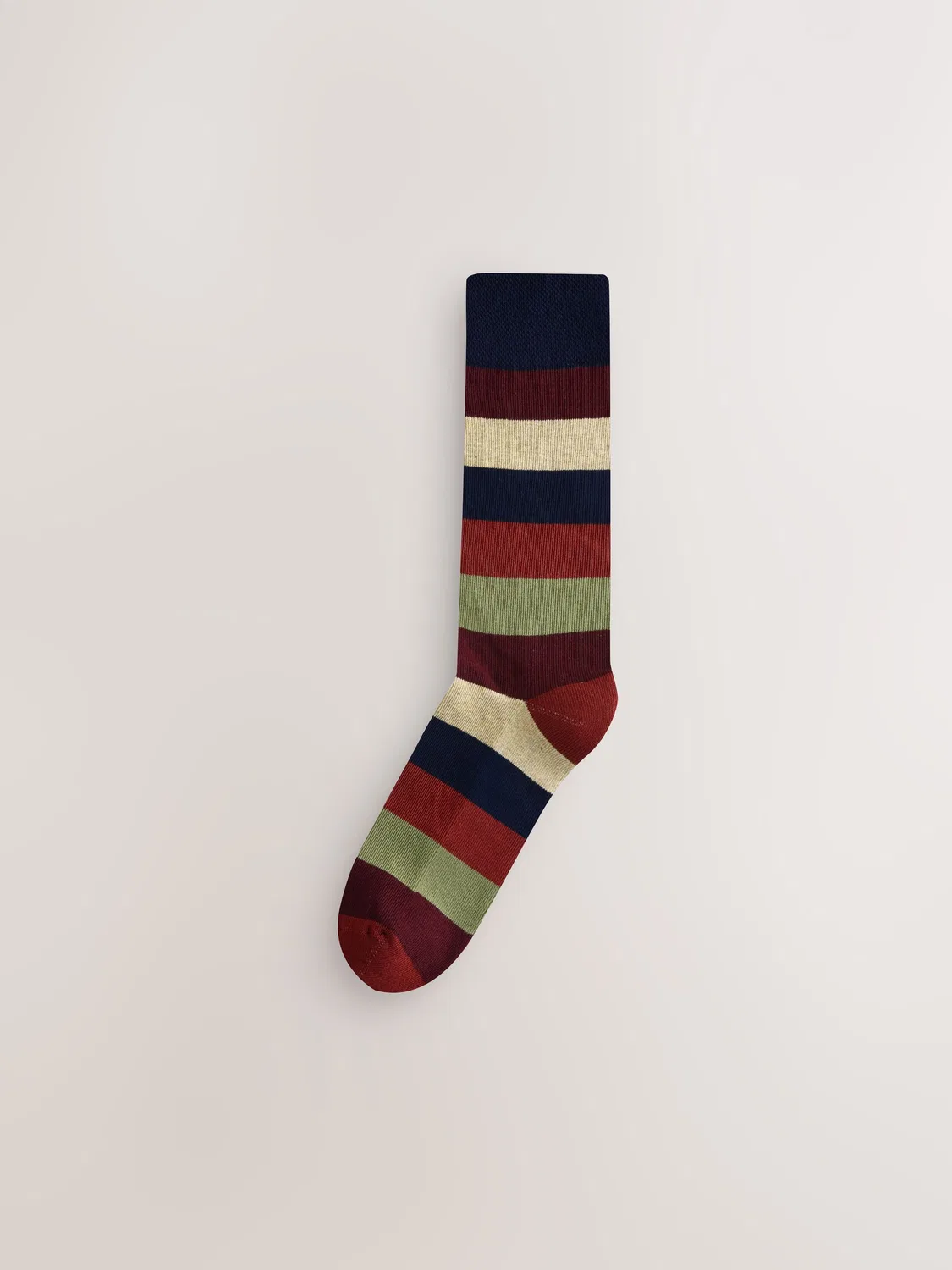 Носки повседневные Cushioned Sole Comfort Socks Next, зеленые/синие/серые — фото 2