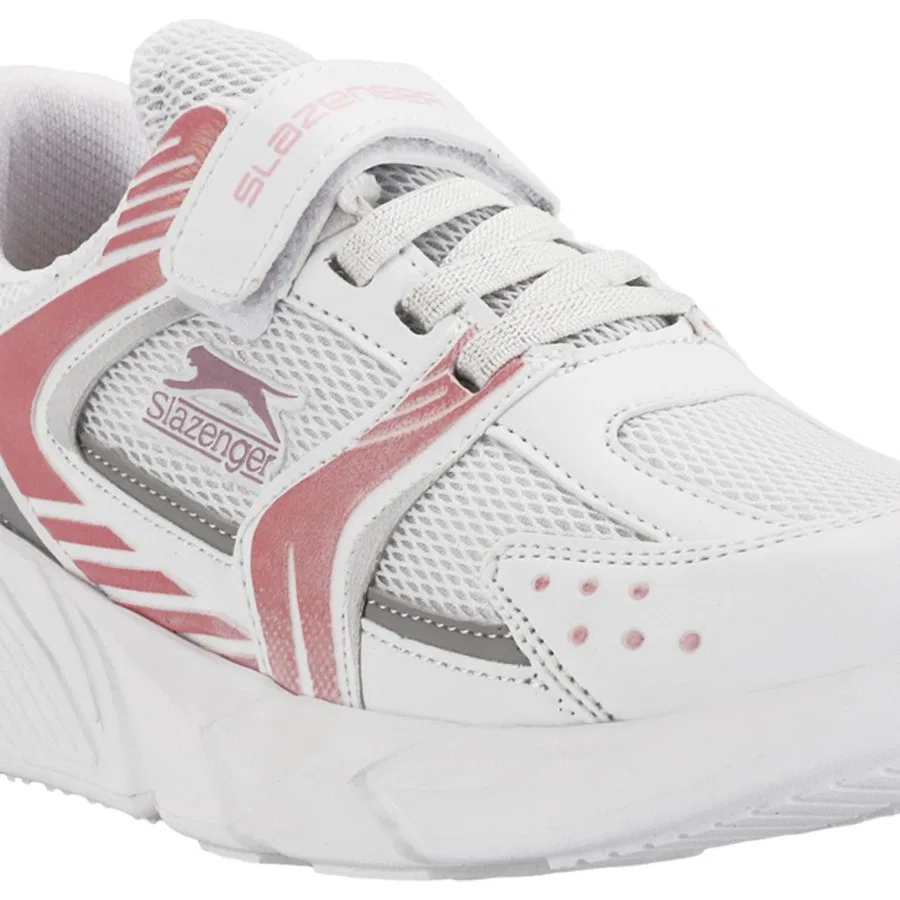 Детские кроссовки с контрастной отделкой KENDALL Slazenger, Бело-розовый — фото 4