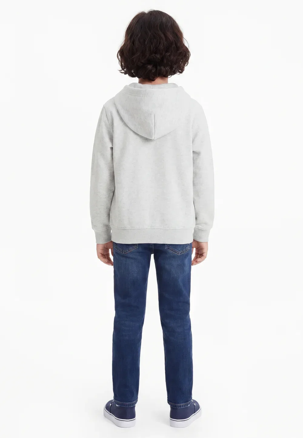 Студия - толстовка на молнии Nike Sportswear, Birch Heather/Grey Fog/White