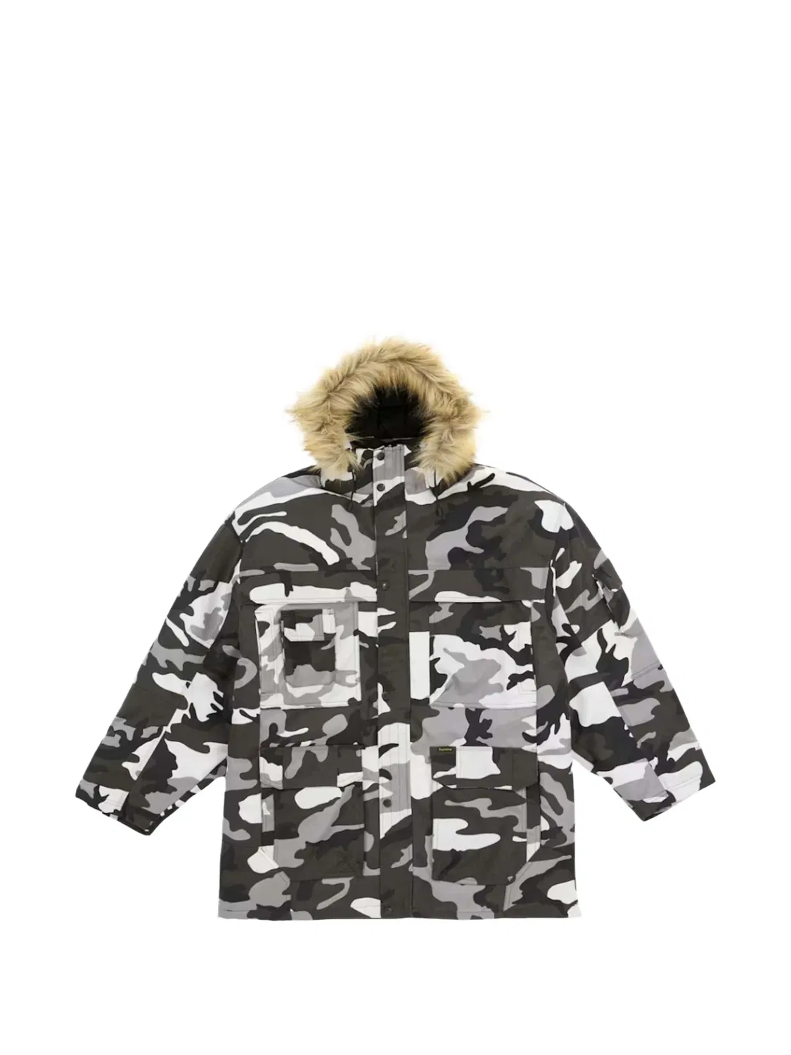 Куртка Cordura Smorkel с камуфляжным принтом Supreme, белый