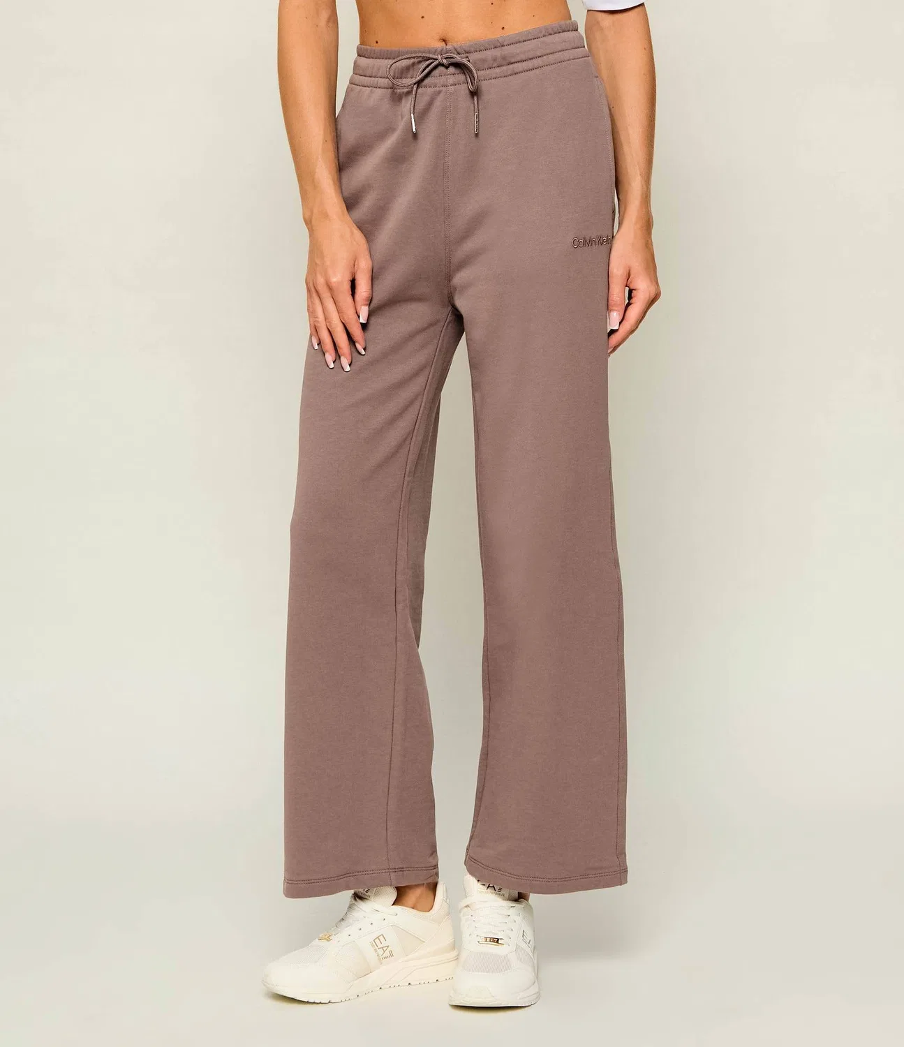 Женские спортивные брюки Calvin Klein, бежевый