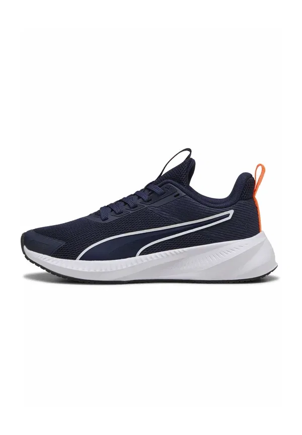 Кроссовки с текстильным верхом Flyer lite 4 Puma, Navy, White, белый/темно-синий