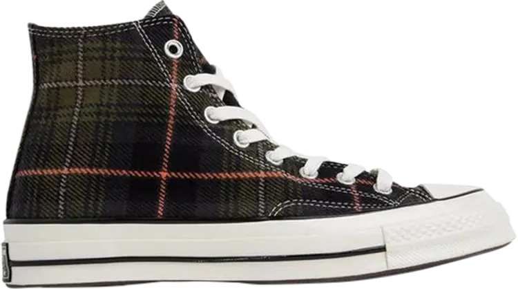 

Кроссовки Converse Chuck Taylor All Star 70 Hi Plaid Pack, зеленый