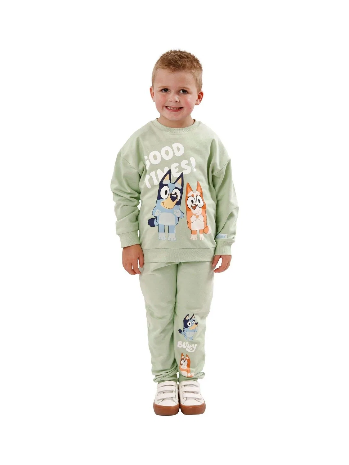 Спортивный костюм Bluey Good Times Character, зеленый