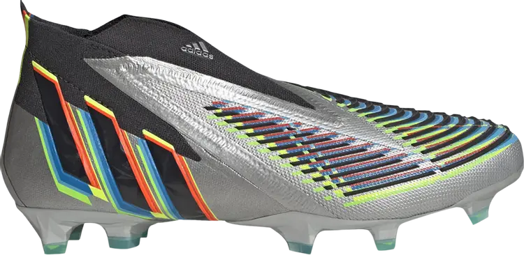 

Бутсы Adidas Predator Edge+ FG 'Silver Metallic Black', серебряный